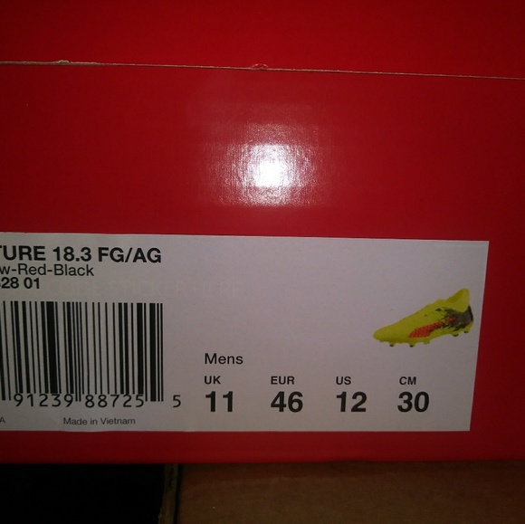 PUMA Men's Feature 18.3 FG/AG Soccer Shoe - Picture 5 of 6